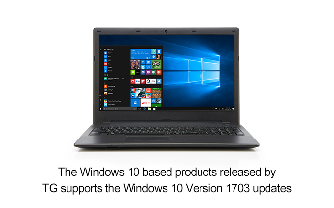 For the details of Windows 10 version 1703 updates, please check the “Microsoft page(https://support.microsoft.com/windows)“